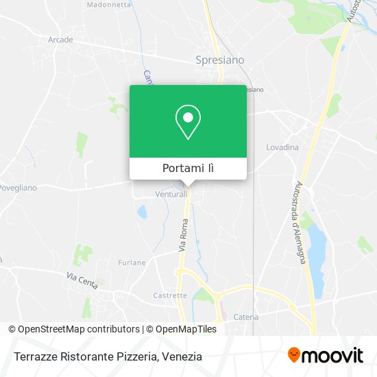 Mappa Terrazze Ristorante Pizzeria