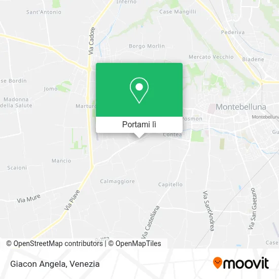 Mappa Giacon Angela