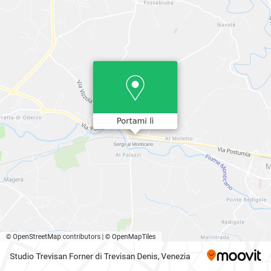 Mappa Studio Trevisan Forner di Trevisan Denis