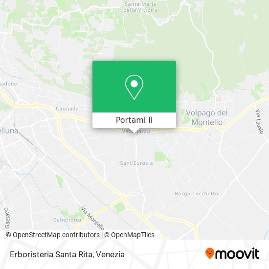 Mappa Erboristeria Santa Rita