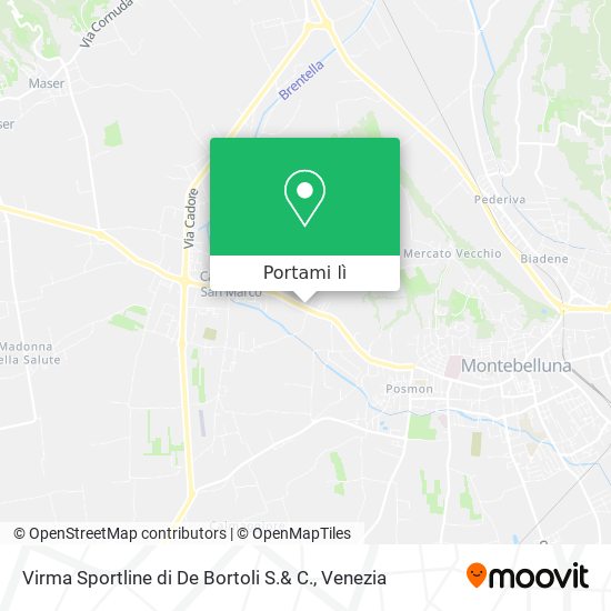 Mappa Virma Sportline di De Bortoli S.& C.