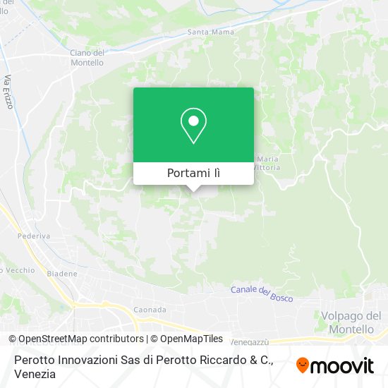 Mappa Perotto Innovazioni Sas di Perotto Riccardo & C.