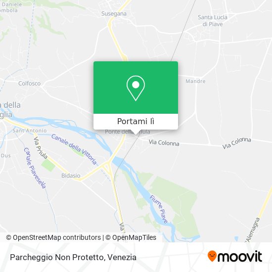 Mappa Parcheggio Non Protetto