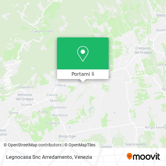 Mappa Legnocasa Snc Arredamento
