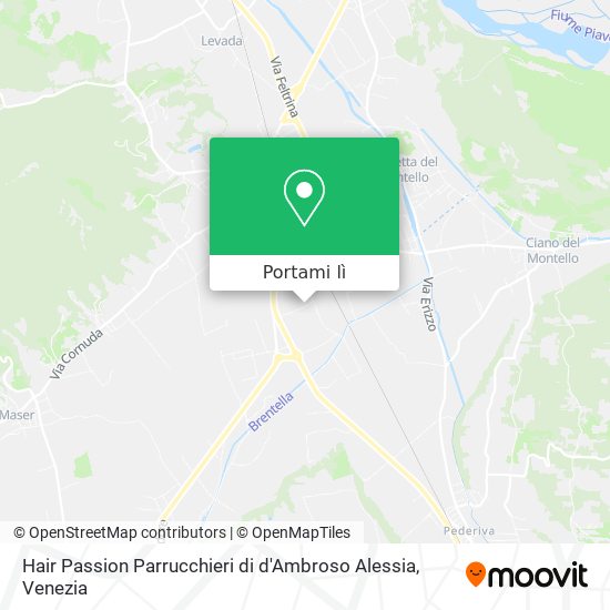 Mappa Hair Passion Parrucchieri di d'Ambroso Alessia