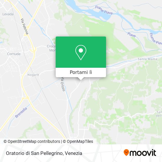 Mappa Oratorio di San Pellegrino