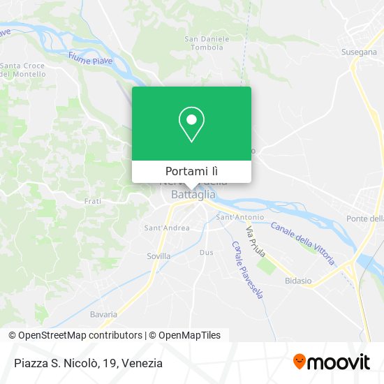 Mappa Piazza S. Nicolò, 19