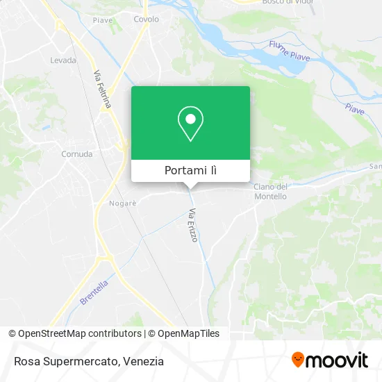 Mappa Rosa Supermercato