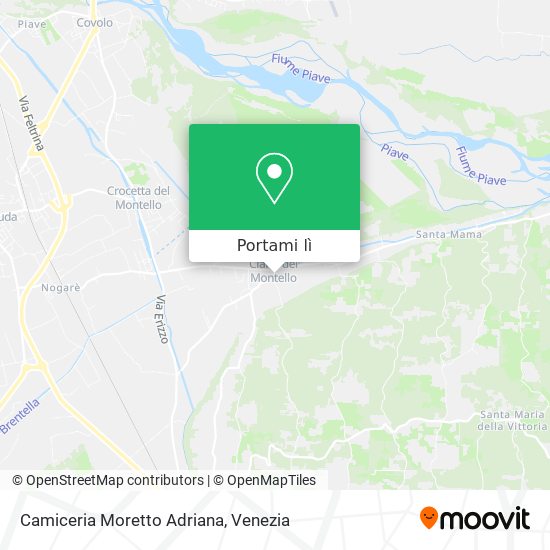 Mappa Camiceria Moretto Adriana