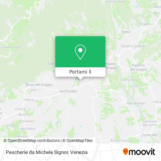 Mappa Pescherie da Michele Signor