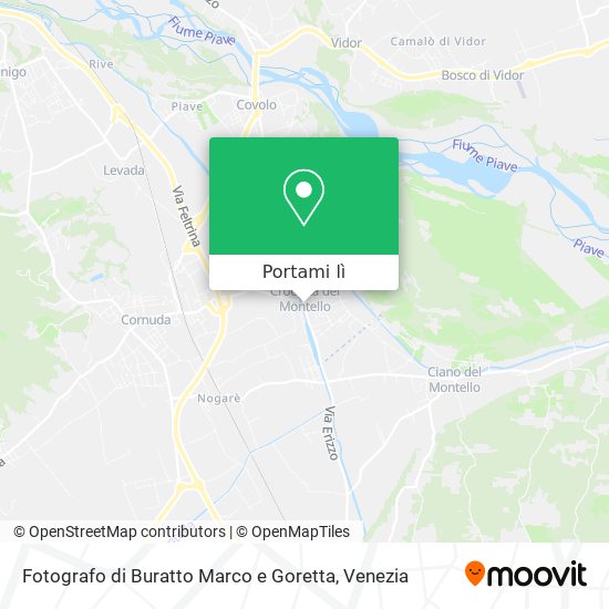 Mappa Fotografo di Buratto Marco e Goretta