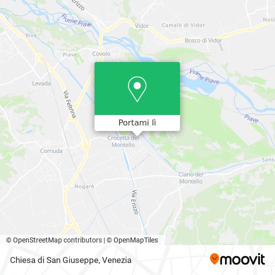 Mappa Chiesa di San Giuseppe