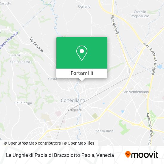 Mappa Le Unghie di Paola di Brazzolotto Paola