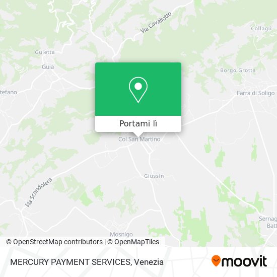 Mappa MERCURY PAYMENT SERVICES
