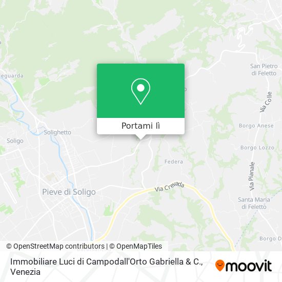 Mappa Immobiliare Luci di Campodall'Orto Gabriella & C.