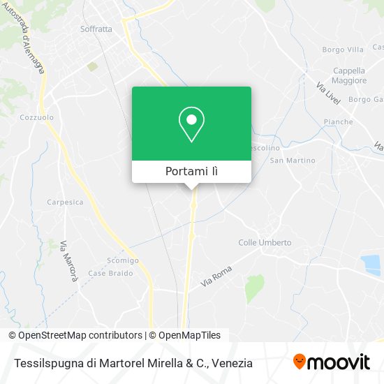 Mappa Tessilspugna di Martorel Mirella & C.