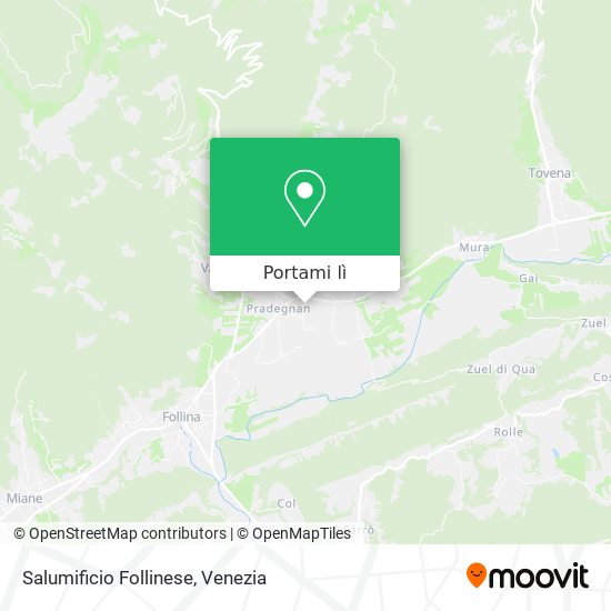 Mappa Salumificio Follinese