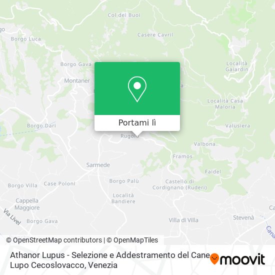 Mappa Athanor Lupus - Selezione e Addestramento del Cane Lupo Cecoslovacco