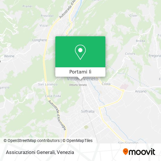 Mappa Assicurazioni Generali