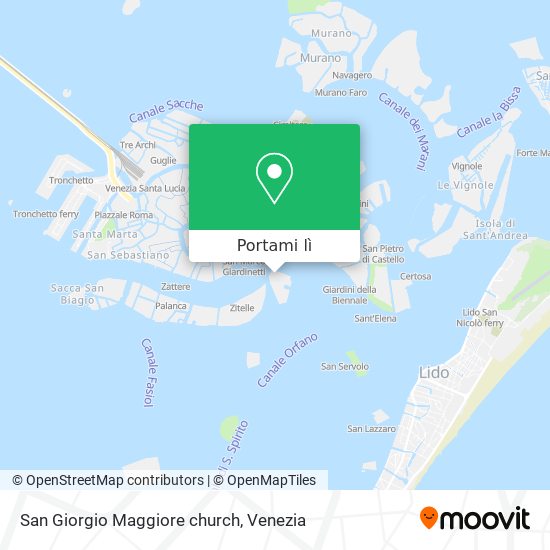 Mappa San Giorgio Maggiore church
