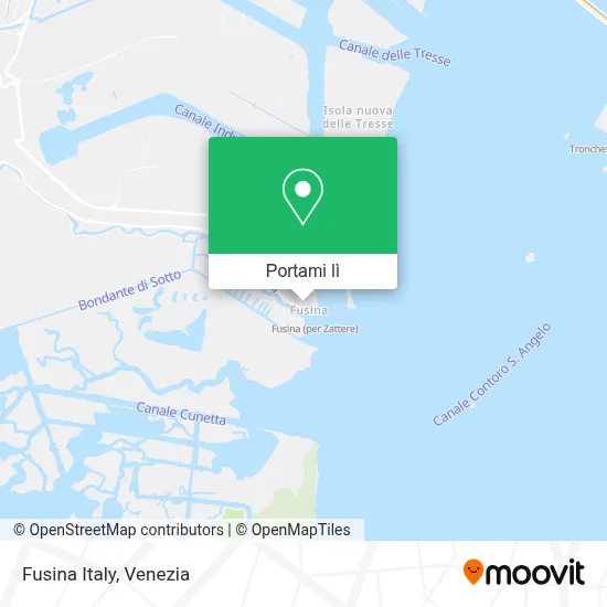 Mappa Fusina Italy
