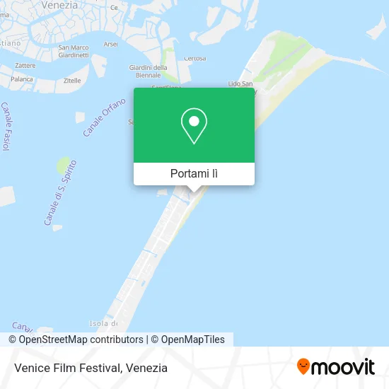 Mappa Venice Film Festival