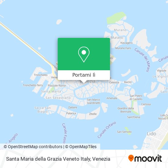 Mappa Santa Maria della Grazia Veneto Italy