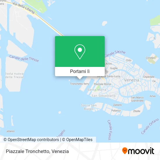 Mappa Piazzale Tronchetto