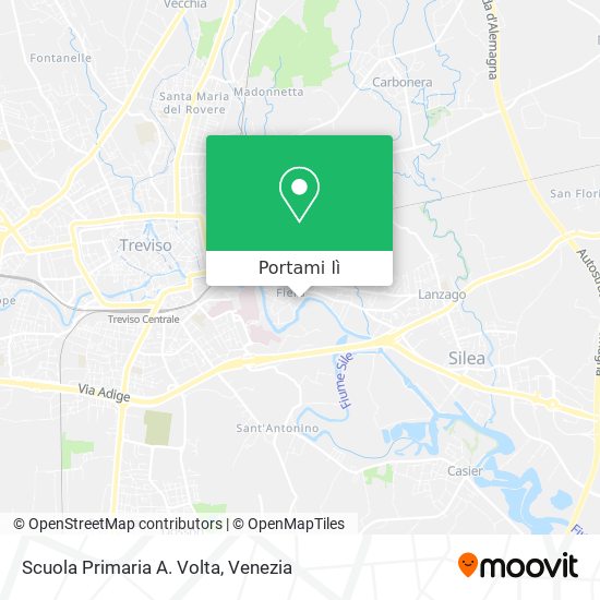 Mappa Scuola Primaria A. Volta