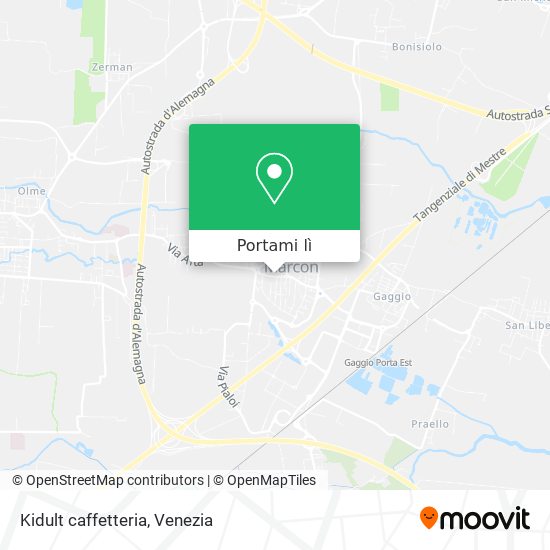 Mappa Kidult caffetteria