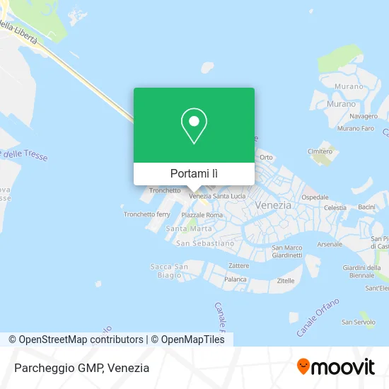 Mappa Parcheggio GMP