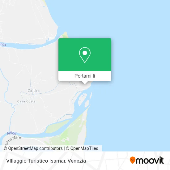 Mappa VIllaggio Turistico Isamar