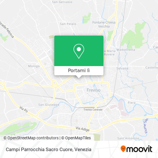 Mappa Campi Parrocchia Sacro Cuore