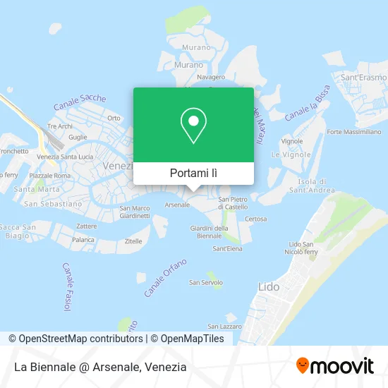 Mappa La Biennale @ Arsenale