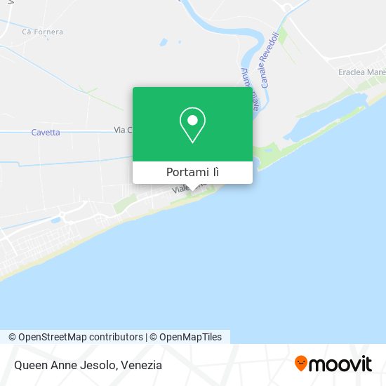 Mappa Queen Anne Jesolo