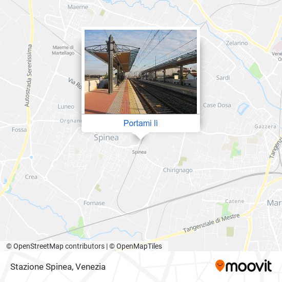 Mappa Stazione Spinea