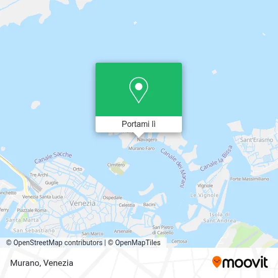 Mappa Murano
