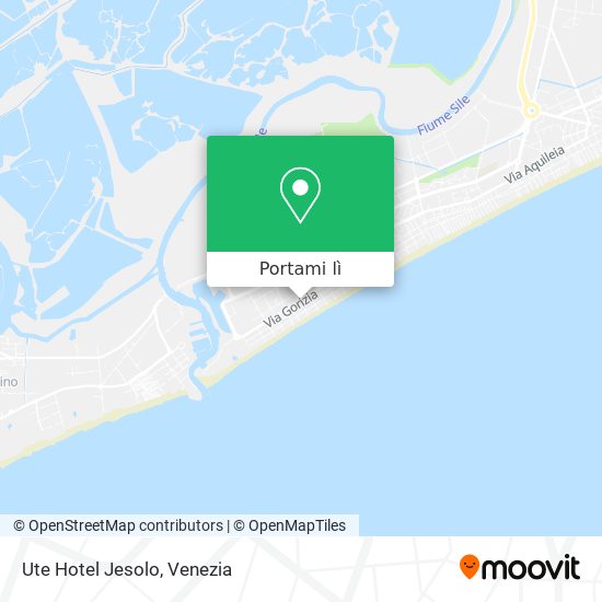 Mappa Ute Hotel Jesolo