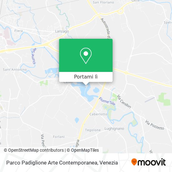 Mappa Parco Padiglione Arte Contemporanea