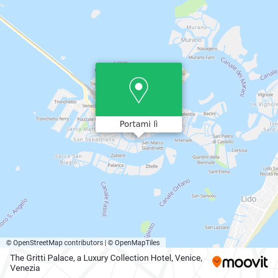 Mappa The Gritti Palace, a Luxury Collection Hotel, Venice