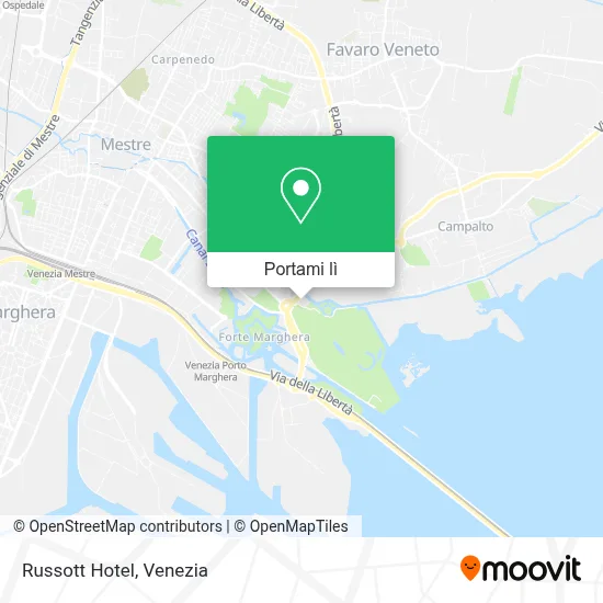 Mappa Russott Hotel