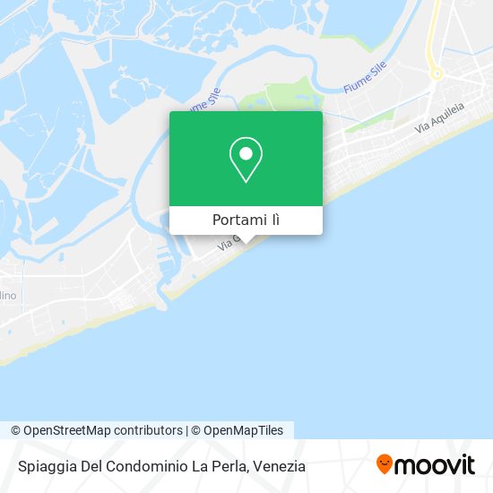 Mappa Spiaggia Del Condominio La Perla