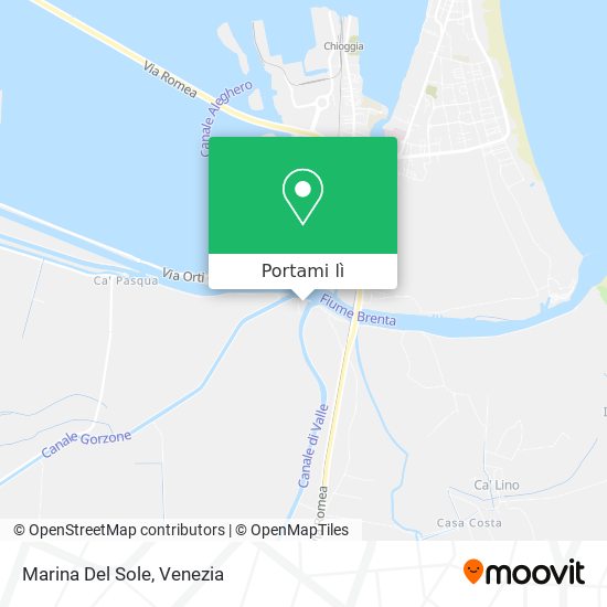 Mappa Marina Del Sole