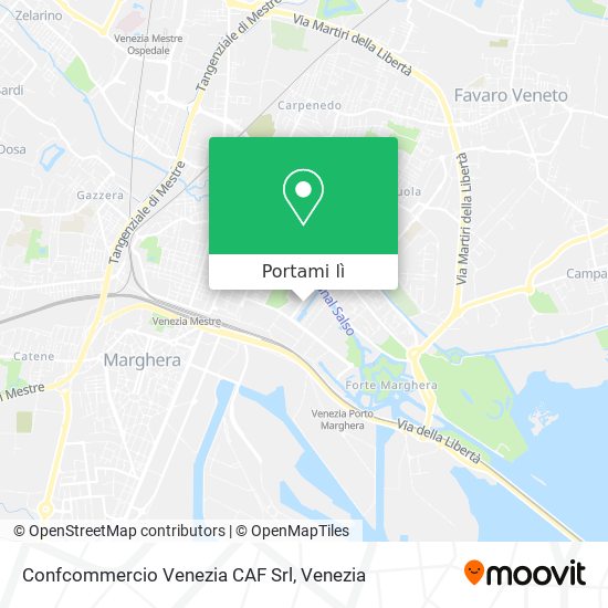 Mappa Confcommercio Venezia CAF Srl