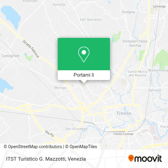 Mappa ITST Turistico G. Mazzotti