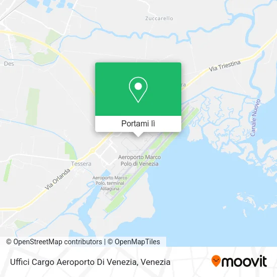 Mappa Uffici Cargo Aeroporto Di Venezia