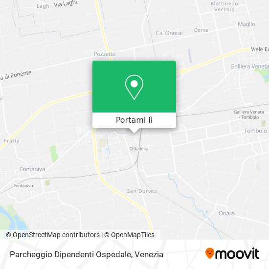 Mappa Parcheggio Dipendenti Ospedale