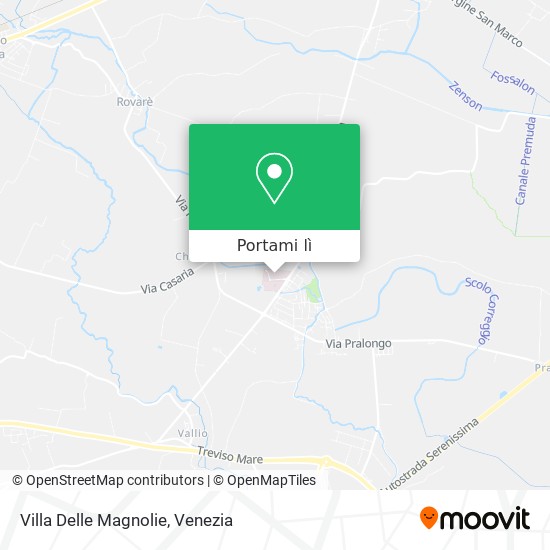 Mappa Villa Delle Magnolie
