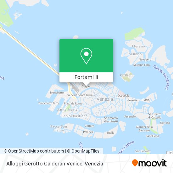 Mappa Alloggi Gerotto Calderan Venice