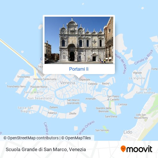 Mappa Scuola Grande di San Marco
